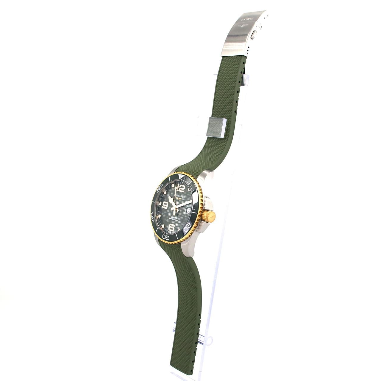 [新品] LONGINES HydroConquest Combi L3.782.3.06.9 SSxGP自動上弦