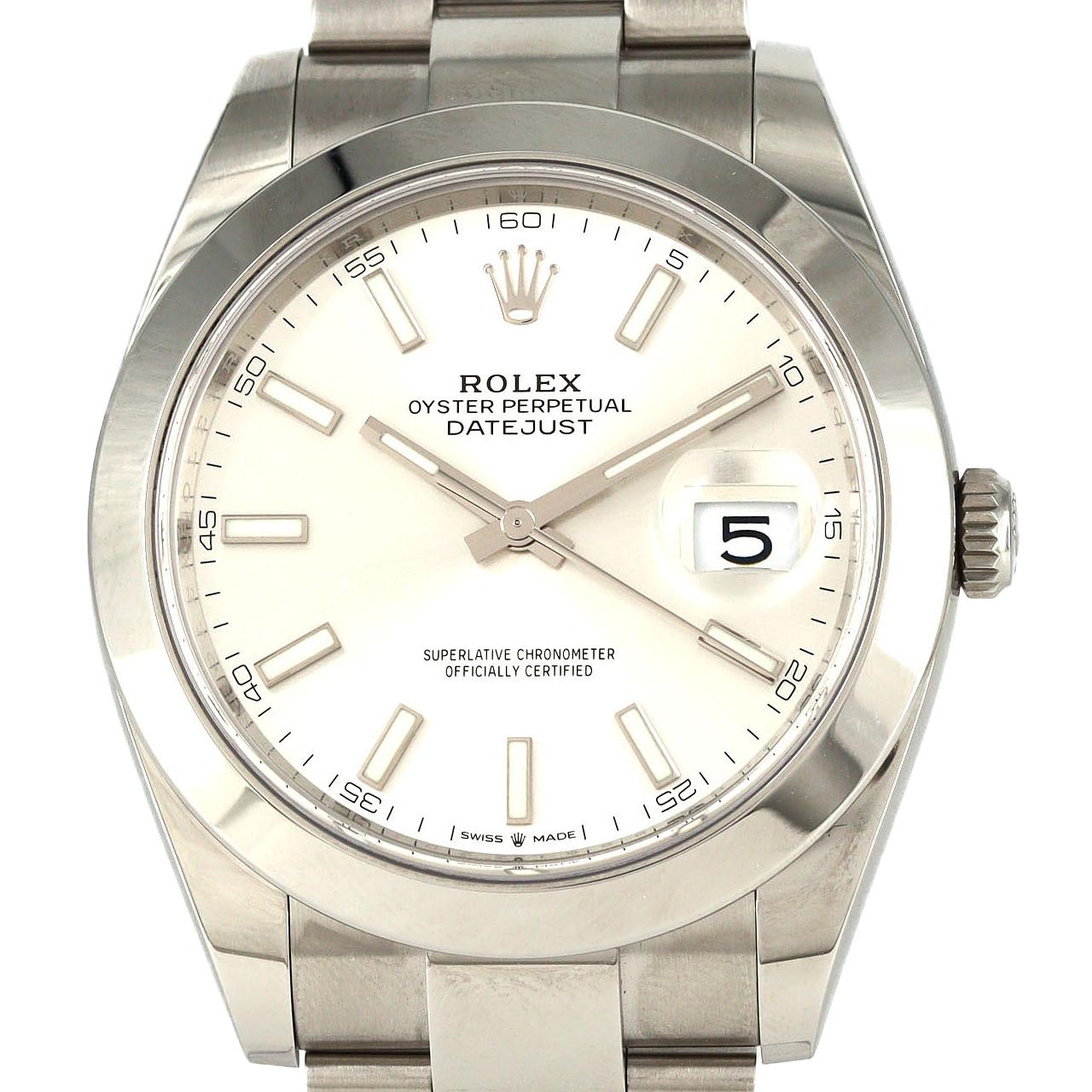 ロレックス デイトジャスト 126300 SS 自動巻 ランダム番