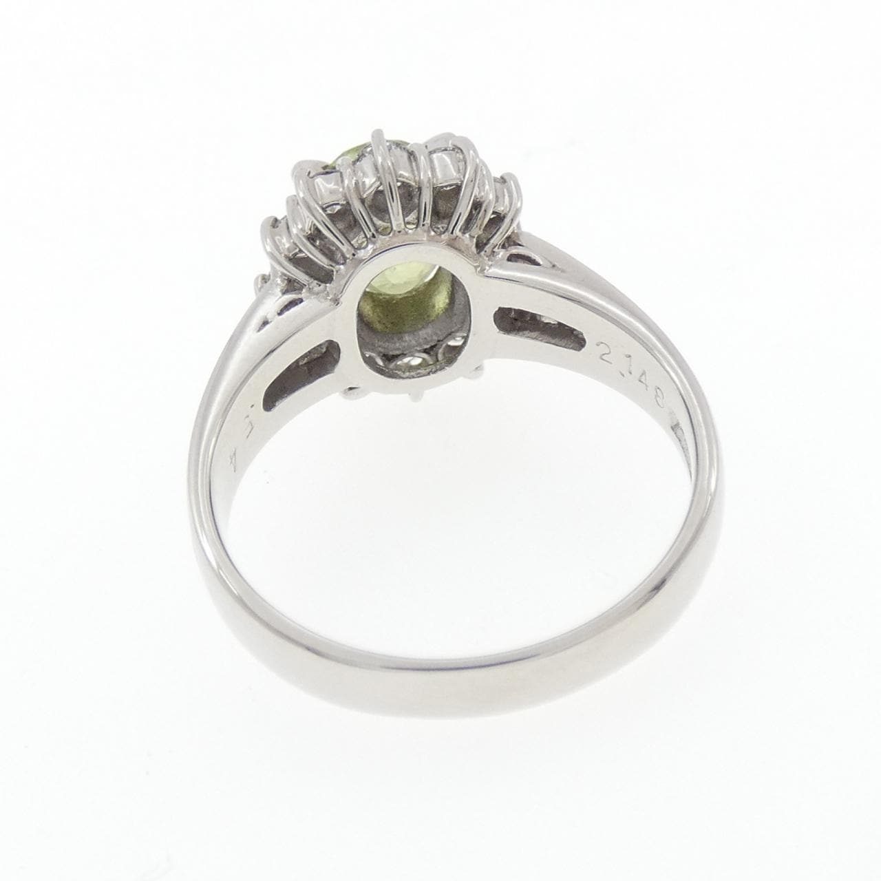 PT900 クリソベリル リング 2.148CT