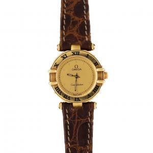 【ノーメンテナンス特価】オメガ コンステレーション YG YG クォーツ