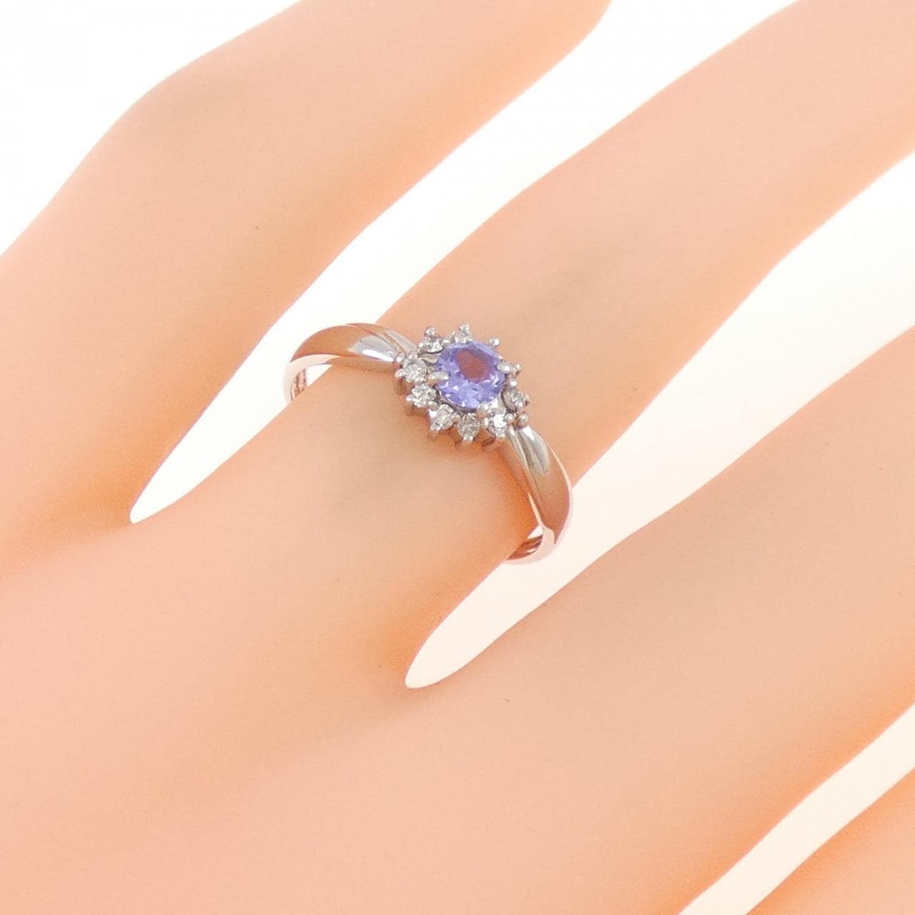 PT900 タンザナイト リング