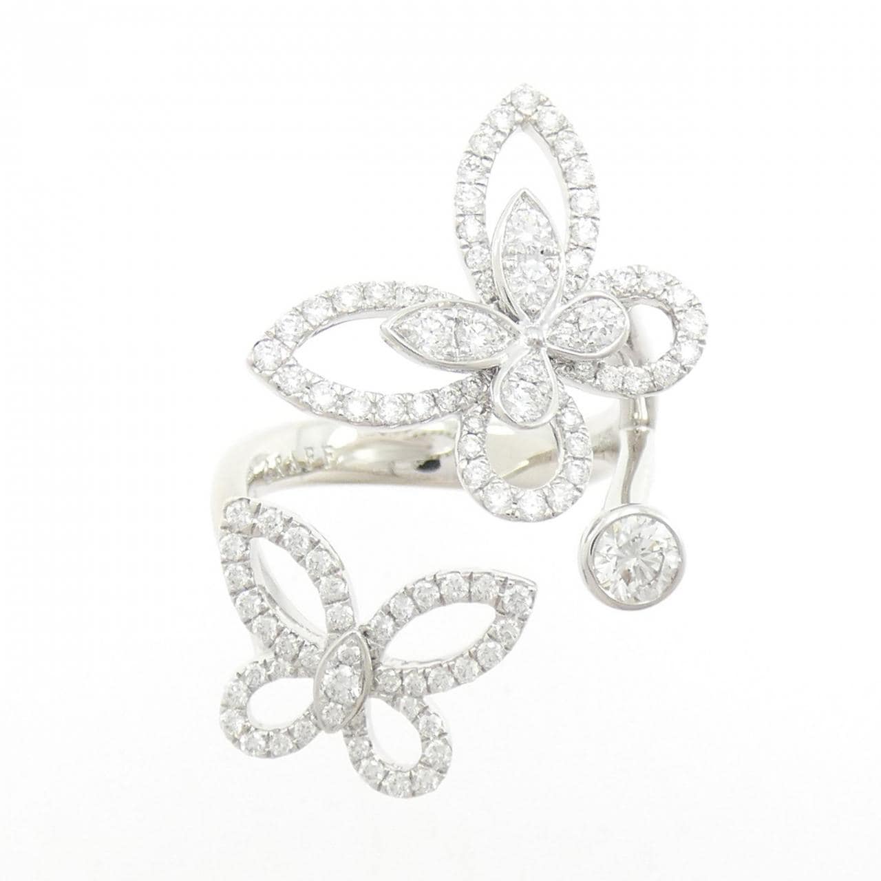 グラフ ミニバタフライ シルエット リング