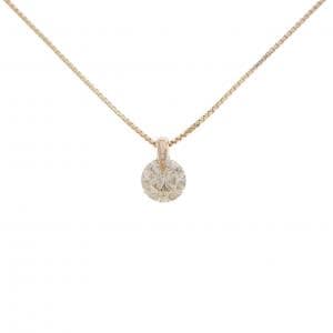 K18PG ダイヤモンド ネックレス 1.637CT