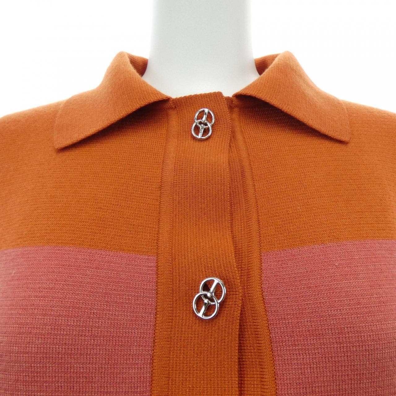 エルメス HERMES ZOUAVES ET DRAGONS 2E2804D6 ツイルレーヌ カーディガン