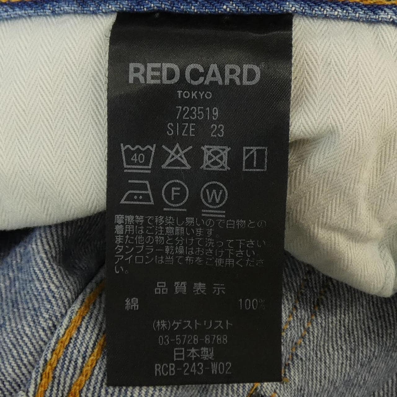 レッドカード RED CARD ジーンズ