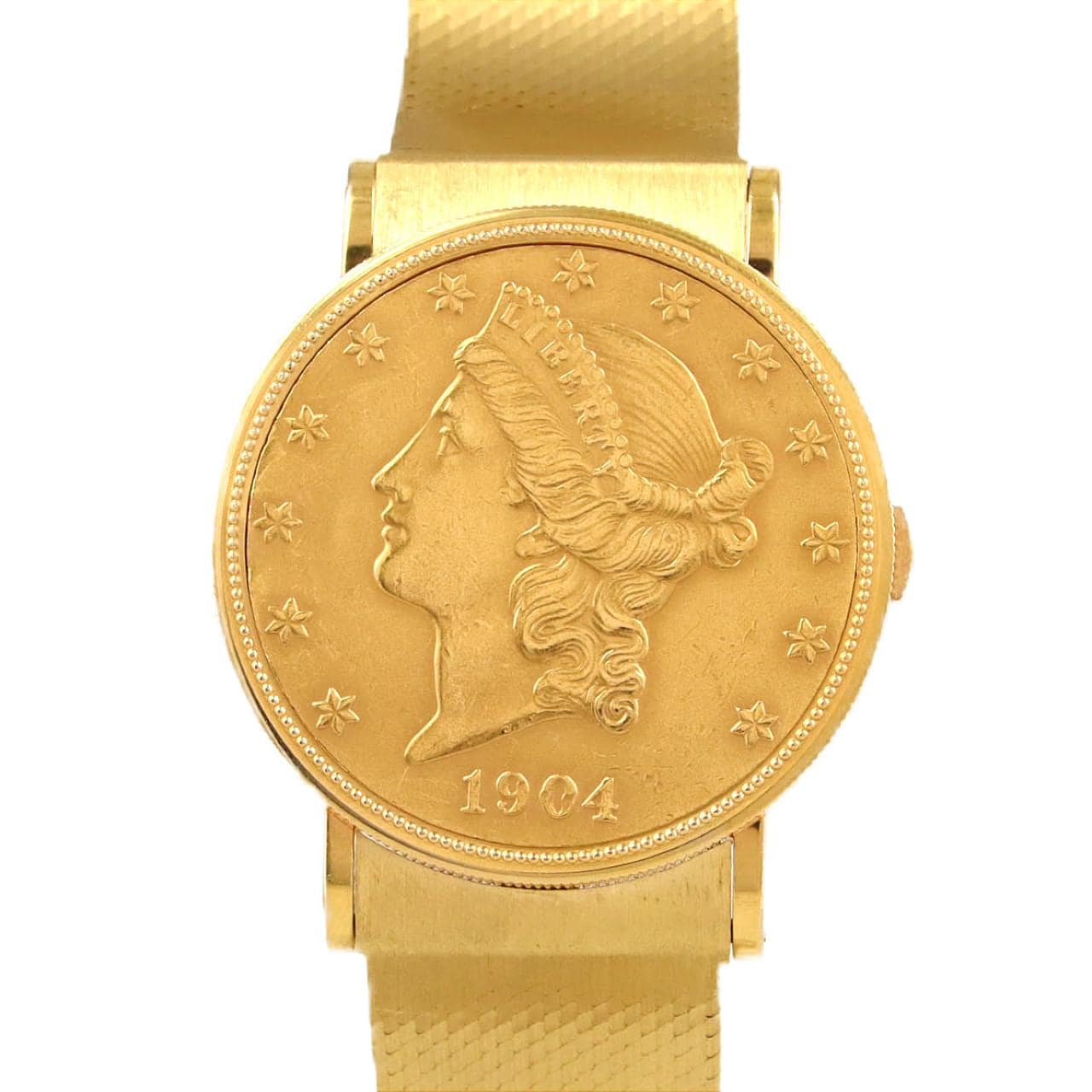ピアジェ コインウォッチ･20$ YG YG 手巻