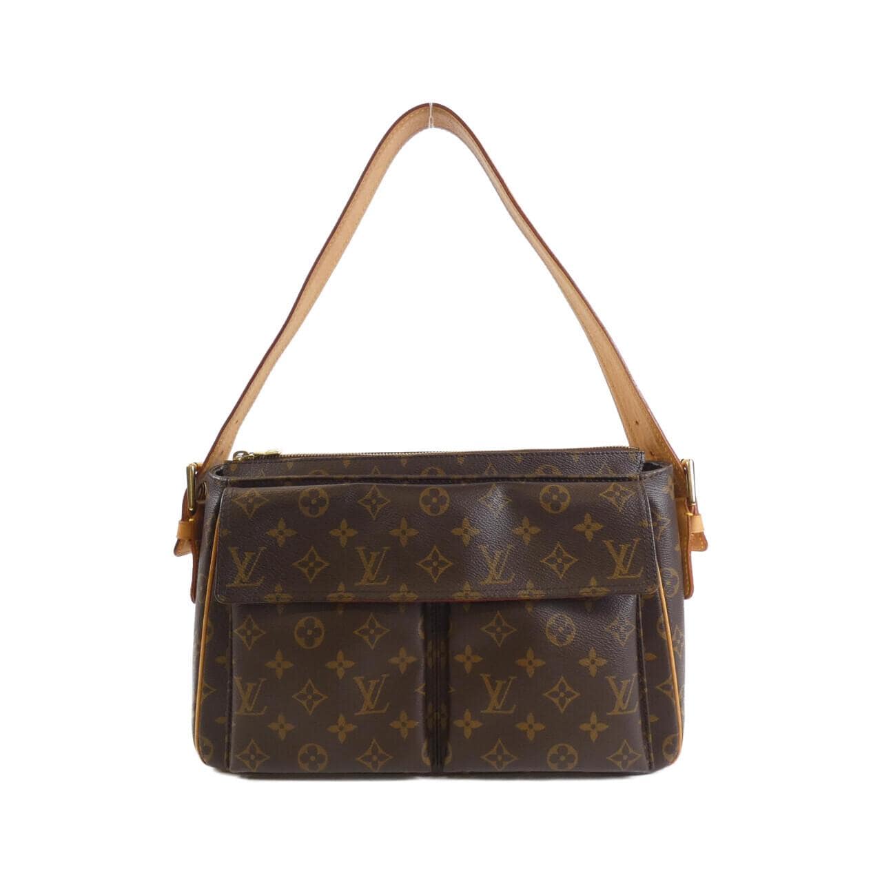 LOUIS VUITTON Monogram Viva Cité GM M51163 單肩包