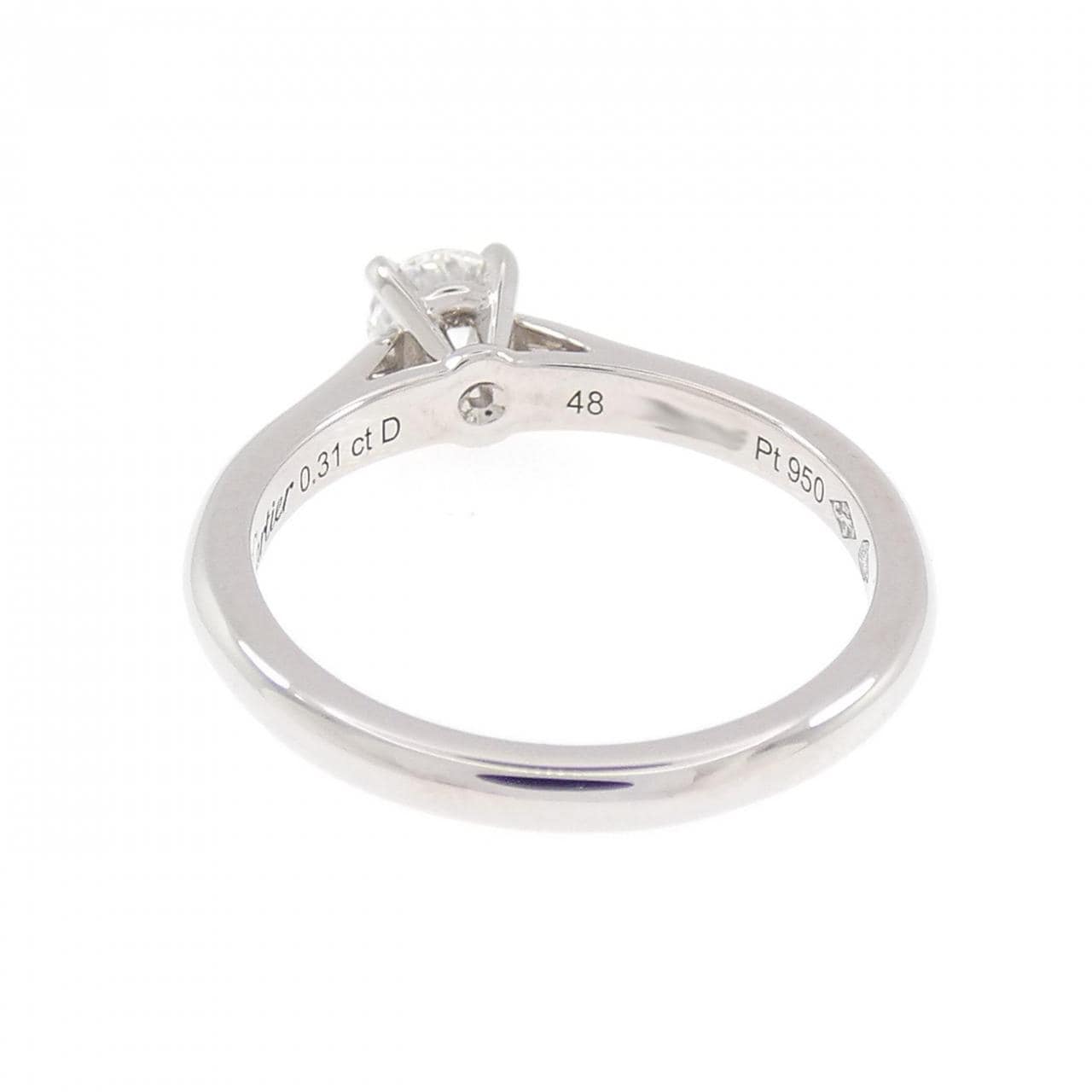 カルティエ 1895 ソリテール リング 0.31CT