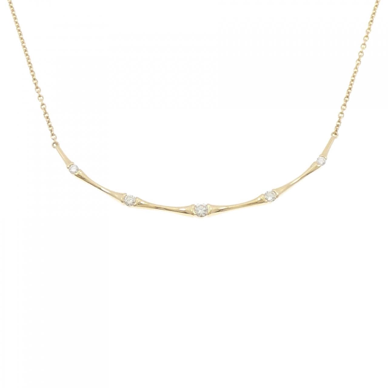 クイーン ダイヤモンド ネックレス 0.75CT