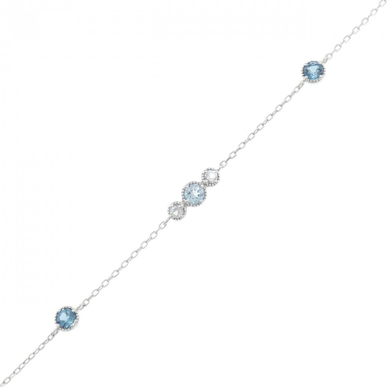 K10WG ブルートパーズ ブレスレット