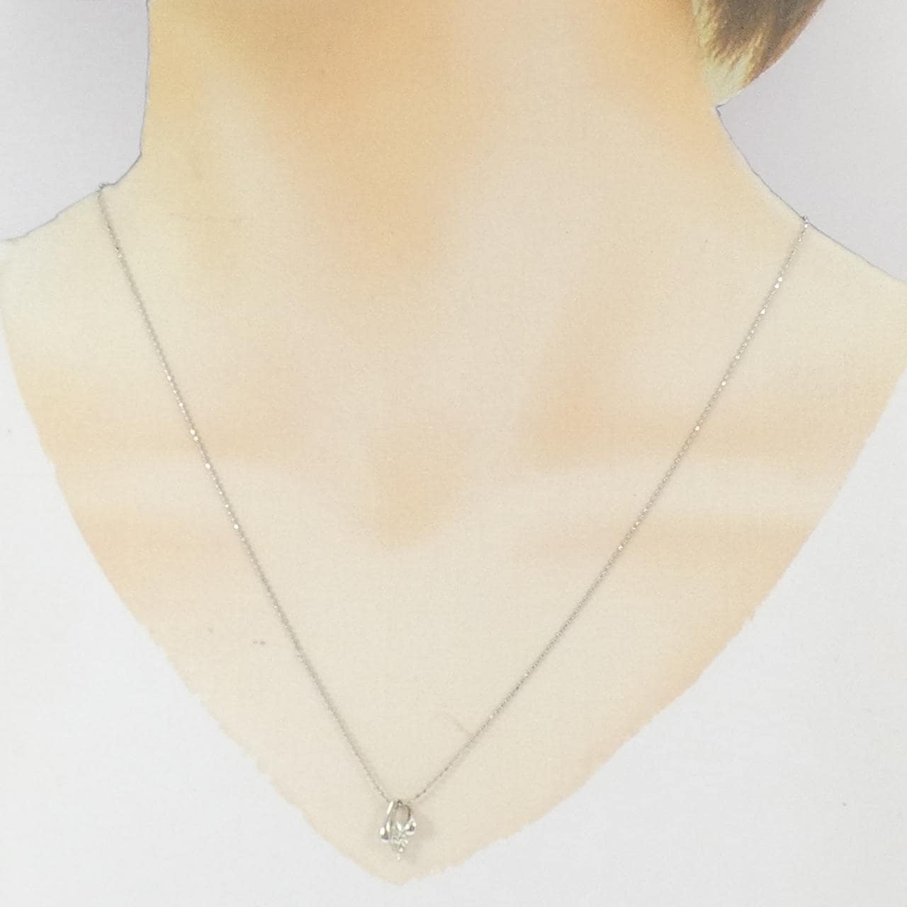 PT900/PT850 ダイヤモンド ネックレス 0.23CT