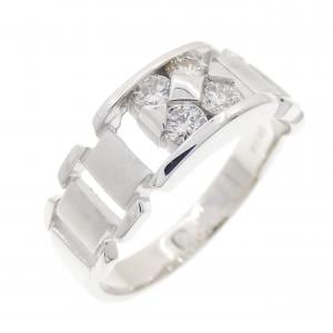 K18WG ダイヤモンド リング 0.30CT