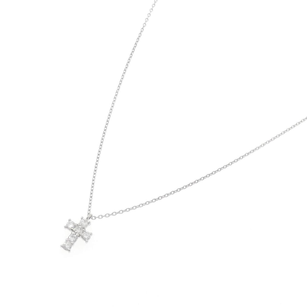 ヴァンドーム ダイヤモンド ネックレス 0.18CT