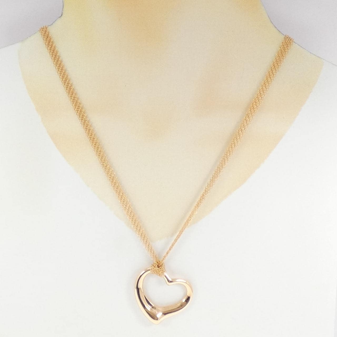 ティファニー オープンハート ネックレス