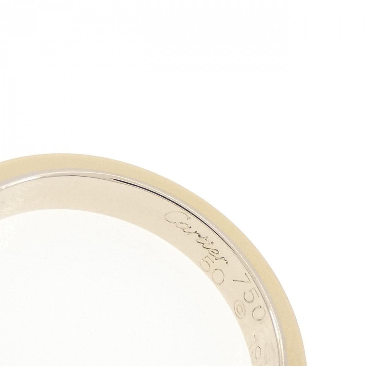カルティエ スリーゴールドウェディング リング
