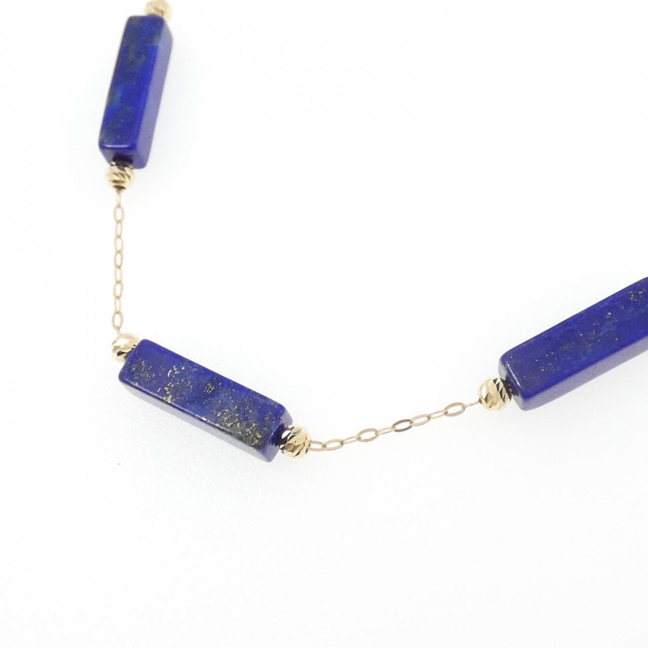 K18YG ラピスラズリ ネックレス