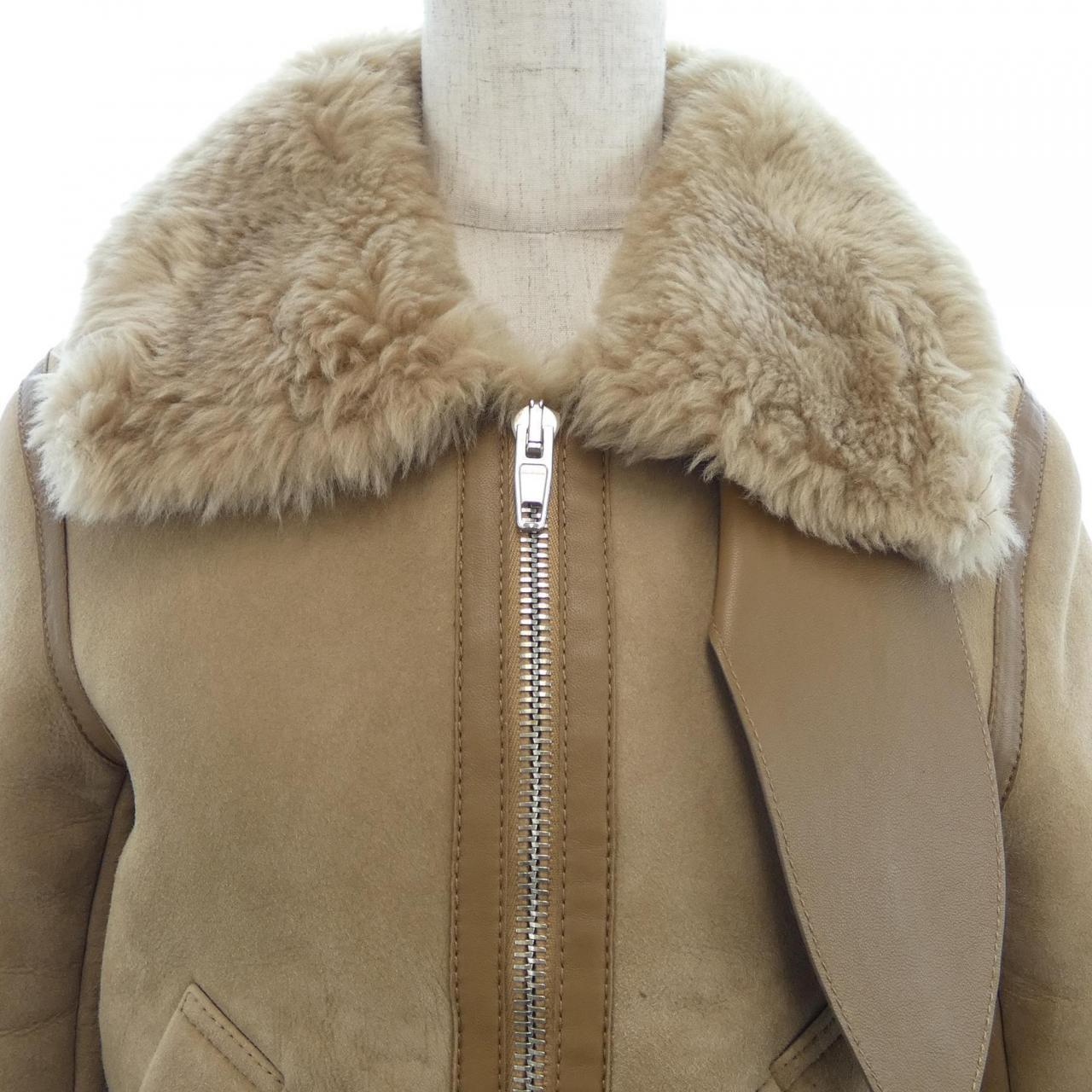 バレンシアガ BALENCIAGA 479909 TWH02 ムートンジャケット