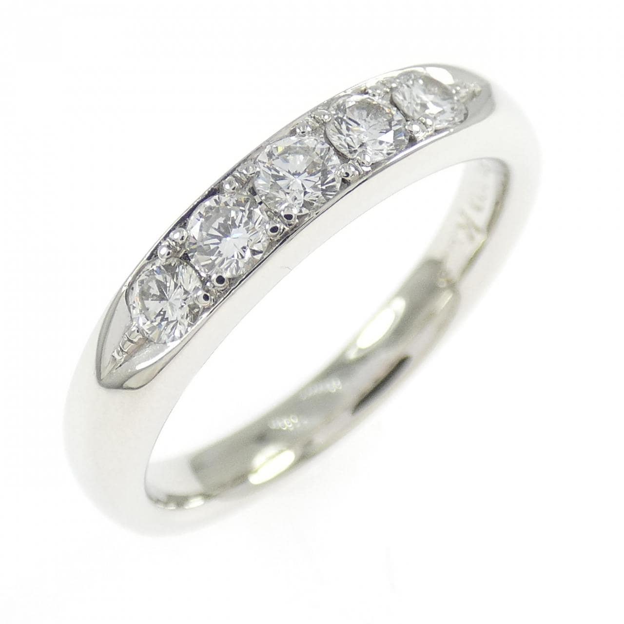 PT900鑽石戒指，0.34克拉