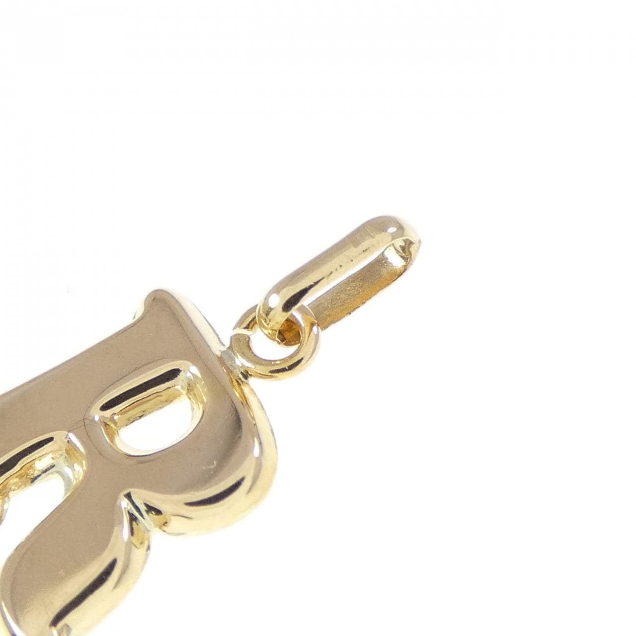 K18YG イニシャルR ペンダント