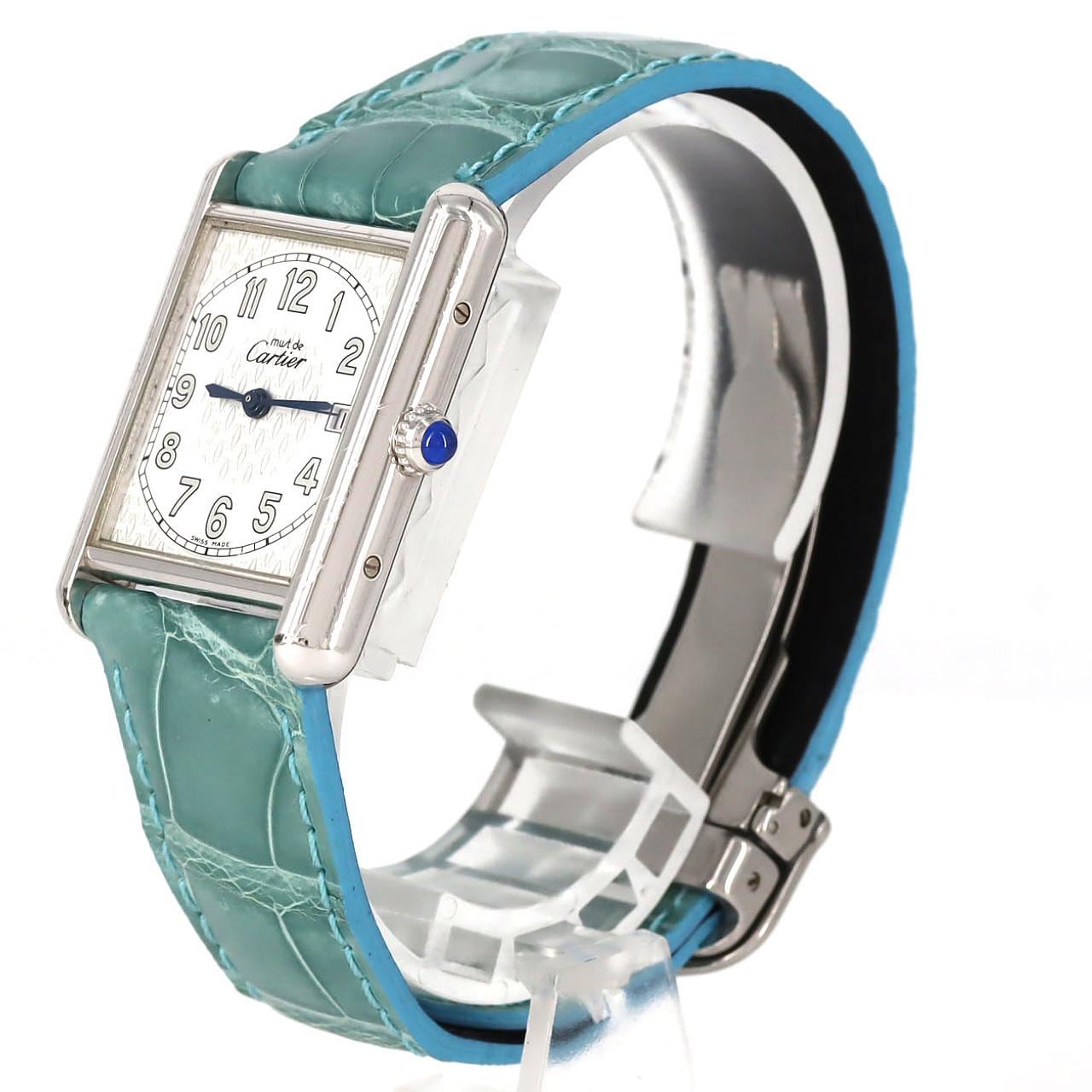 【ノーメンテナンス還元価格】カルティエ マストタンクデイトLM W1014354 シルバー クォーツ