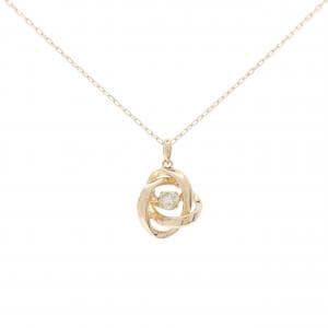 K18PG ダイヤモンド ネックレス 0.20CT