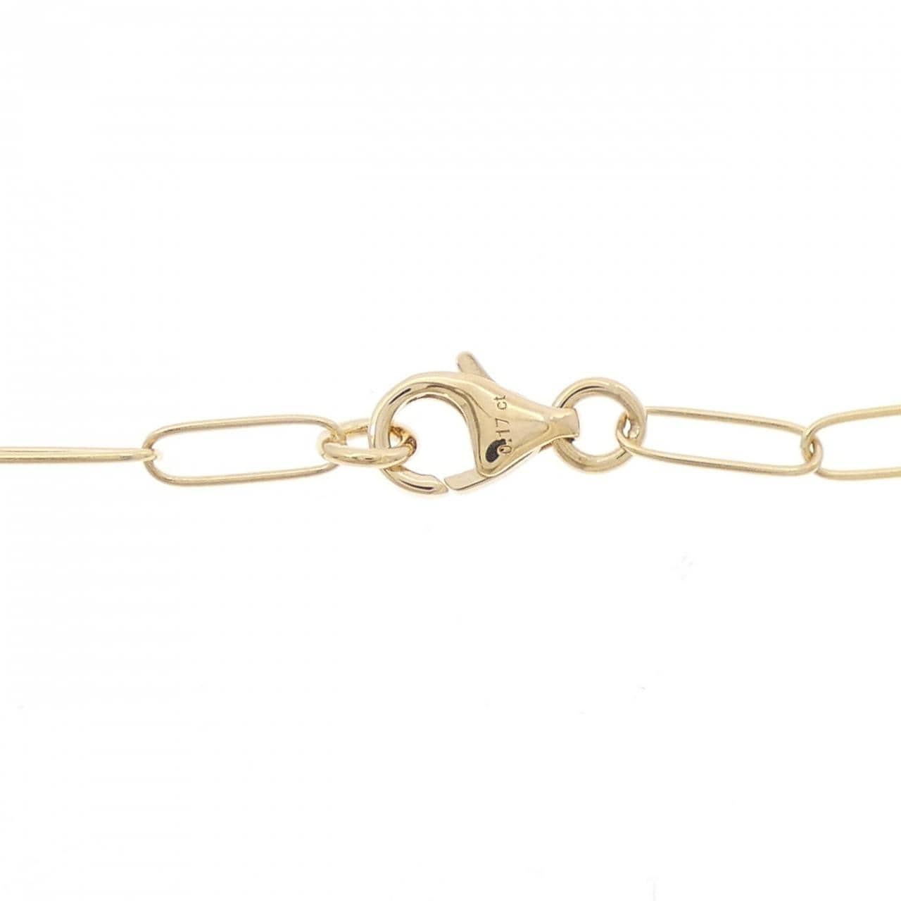 K18YG ダイヤモンド ネックレス 0.17CT
