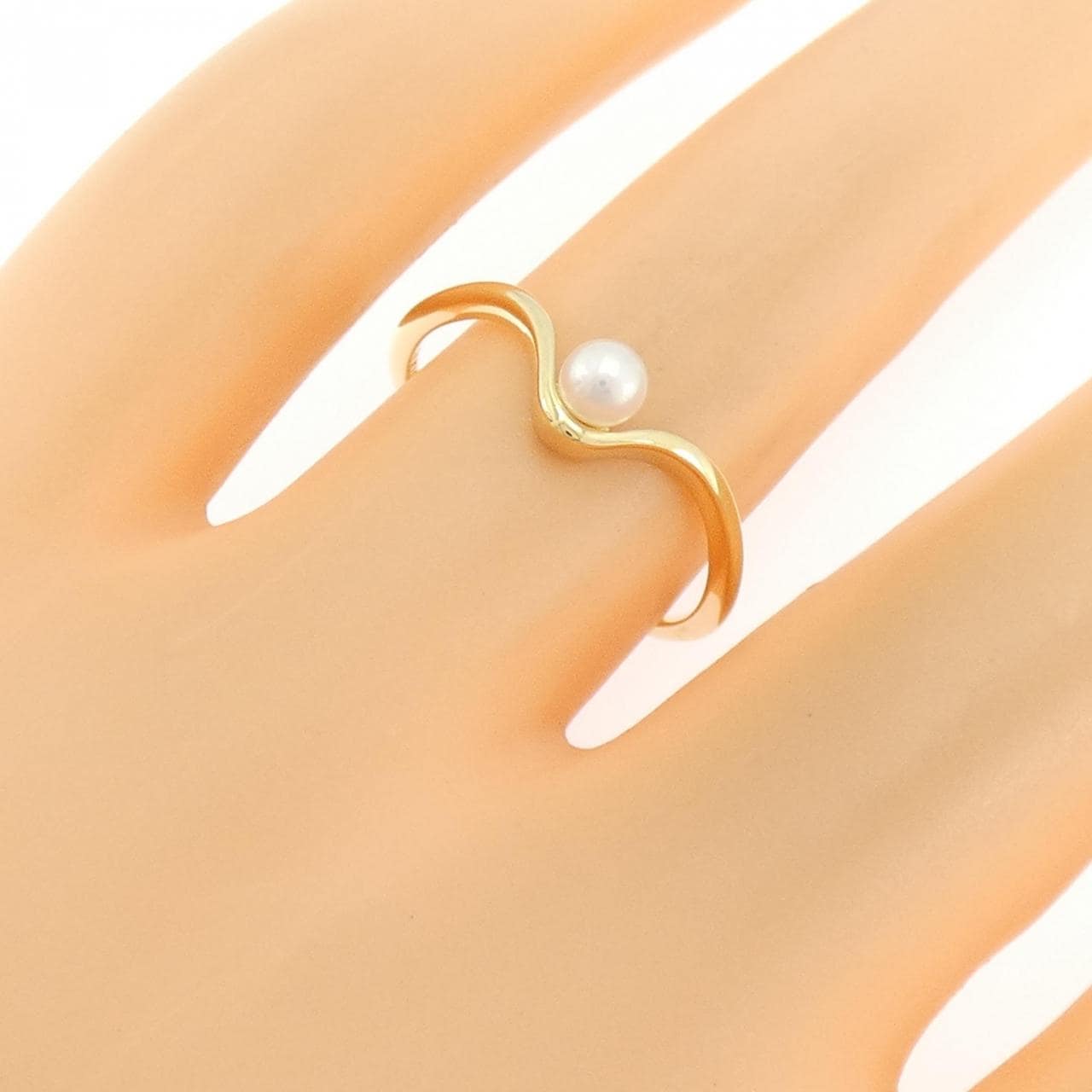 ミキモト アコヤパール リング 3.4mm