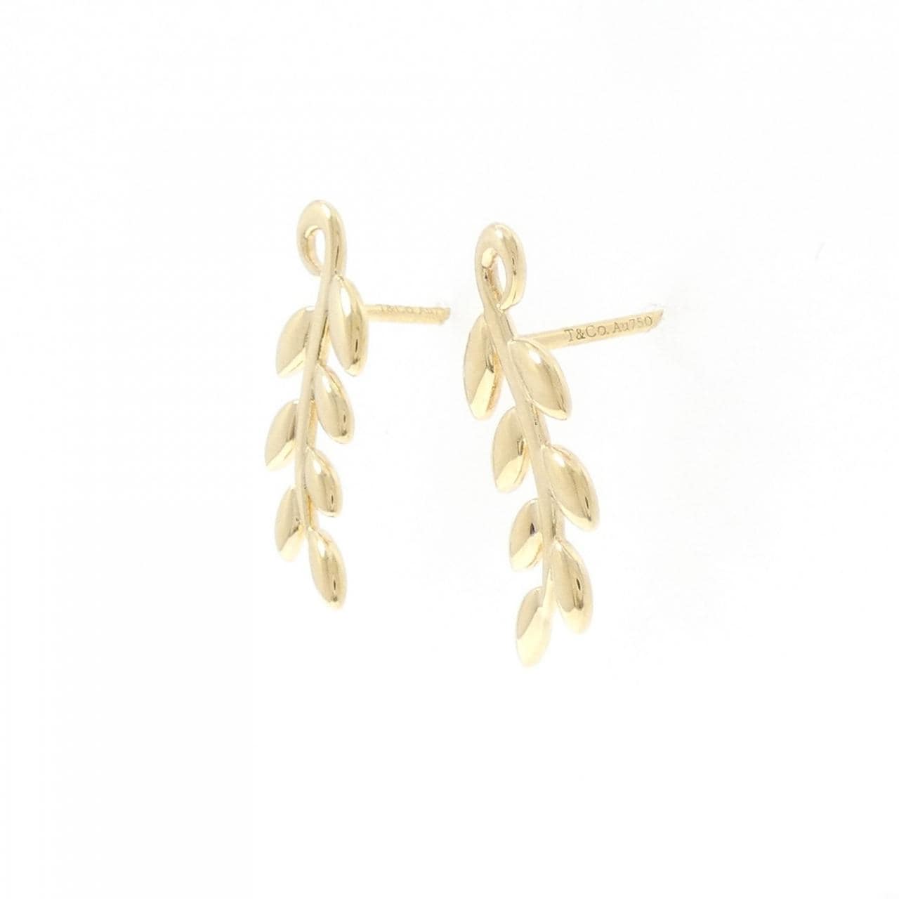 コメ兵｜ティファニー オリーブリーフ クライマー ピアス