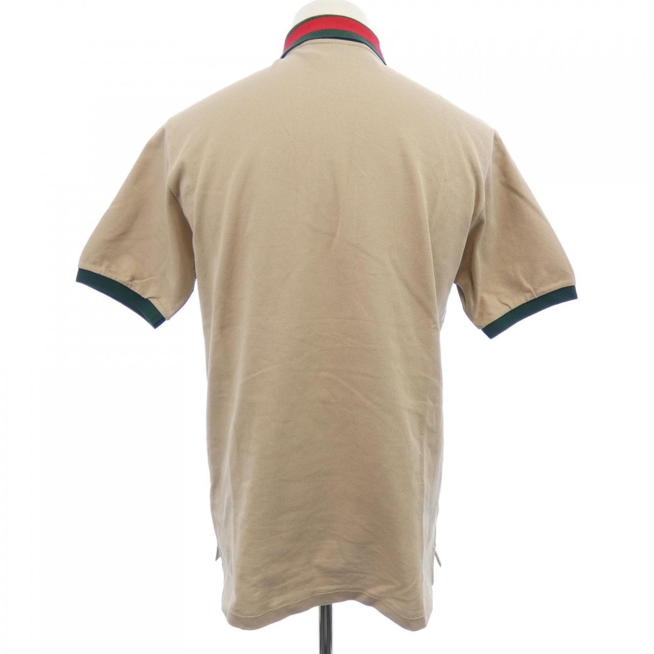 グッチ GUCCI ウェブ ストライプ カラー(襟)付き コットンピケ ポロシャツ 701735 XJELJ ポロシャツ