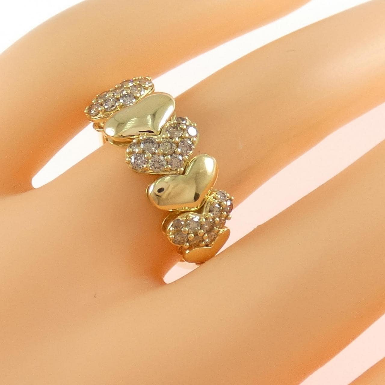 ジーエスティービー ダイヤモンド リング 0.60CT