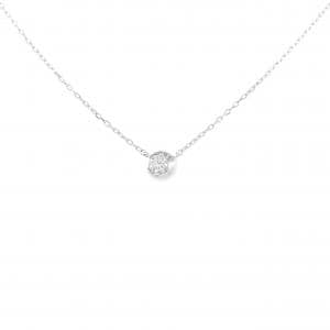 スタージュエリー ムーンセッティング ネックレス 0.06CT