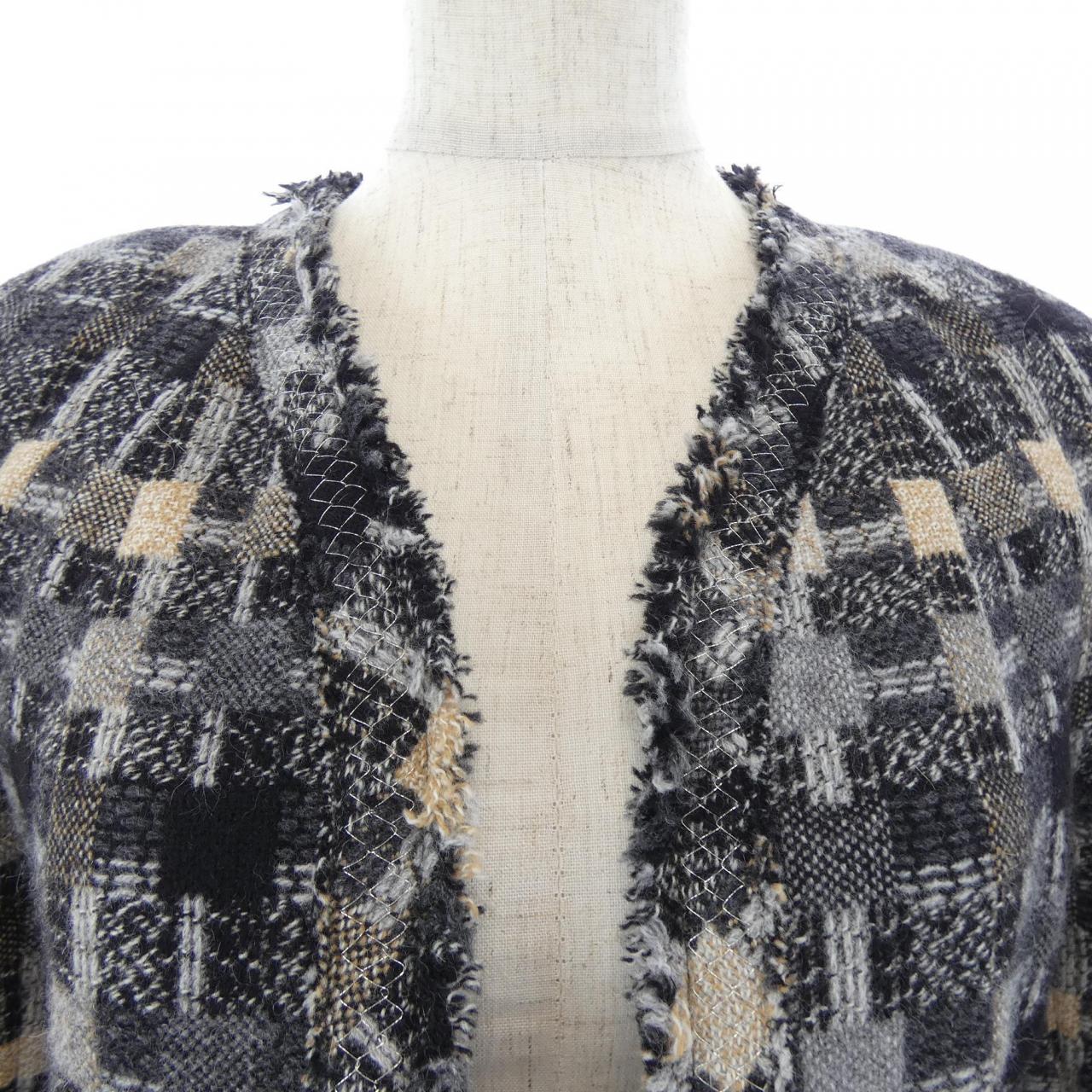 【ヴィンテージ】シャネル CHANEL P26751V17018 05A ノーカラージャケット