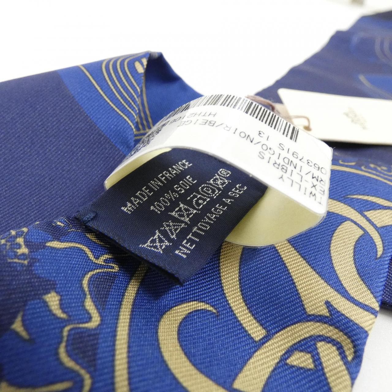 [Unused items] HERMES EX-LIBRIS Twilly 063791S Scarf