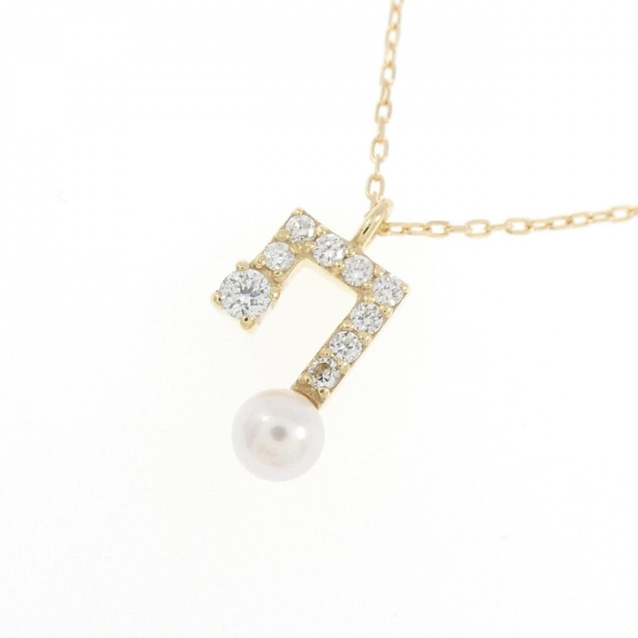 K18YG Akoya pearl necklace 3.2mm