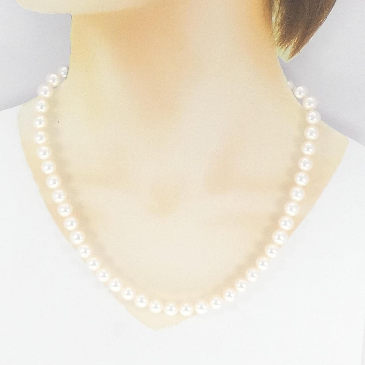 Tasaki Akoya pearl necklace 7.5-8mm