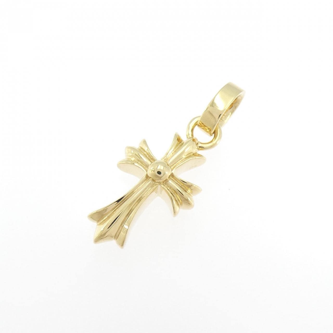 【新品】K18YG クロス ペンダント