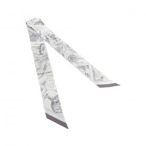 【未使用品】エルメス LA PHILATELISTE DU FAUBOURG ツイリー 064205S スカーフ