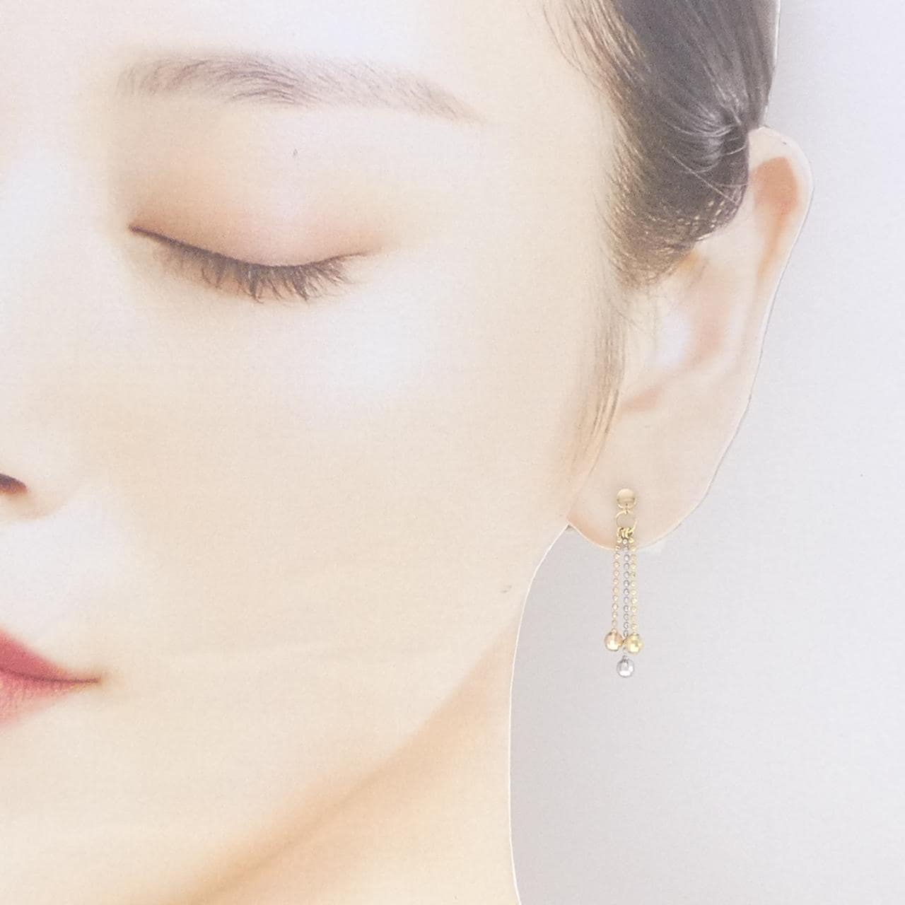 K18YG/PT/K18PG ピアス