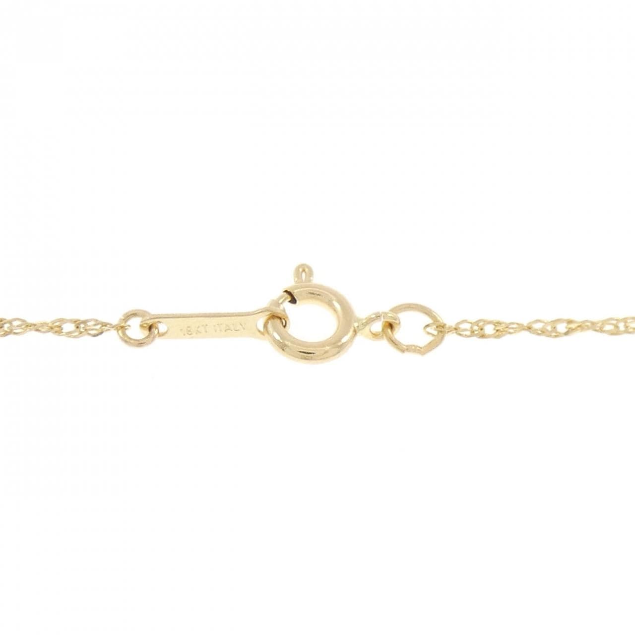 K18YG ダイヤモンド ネックレス 0.08CT