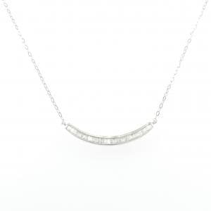 K18WG ダイヤモンド ネックレス 0.20CT