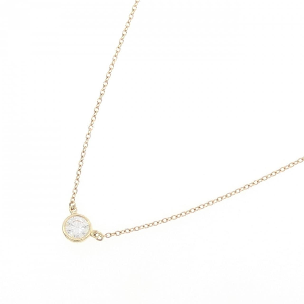 ティファニー バイザヤード ネックレス 0.25CT G VS2 3EXT