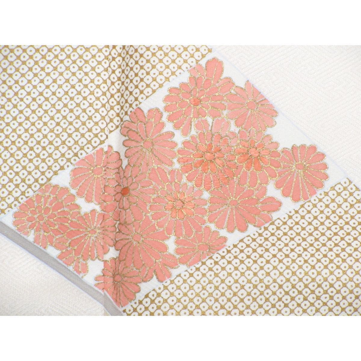 Homongi, Yuzen gold painting, embroidery, Sleeve length, S size