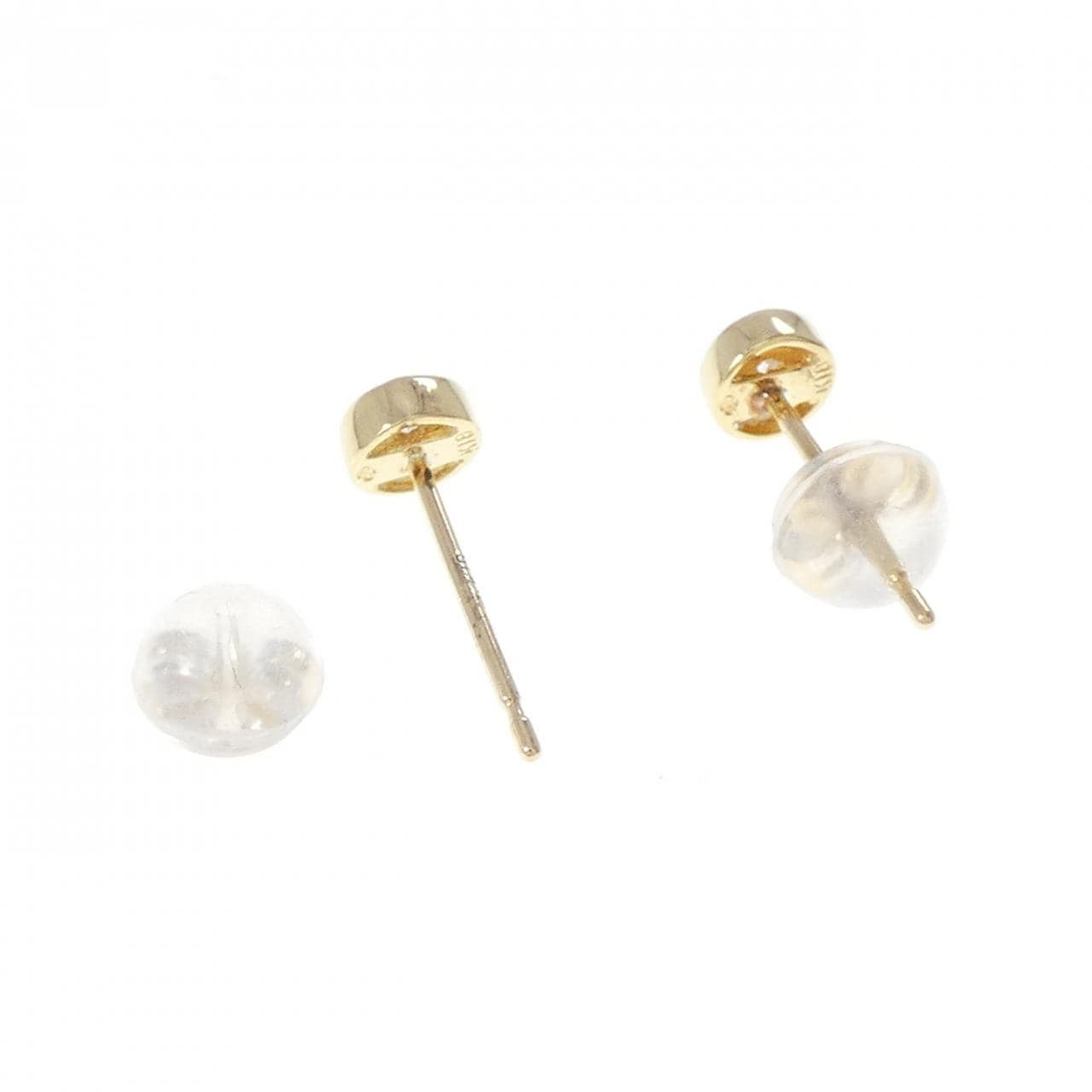 K18YG Diamond earrings