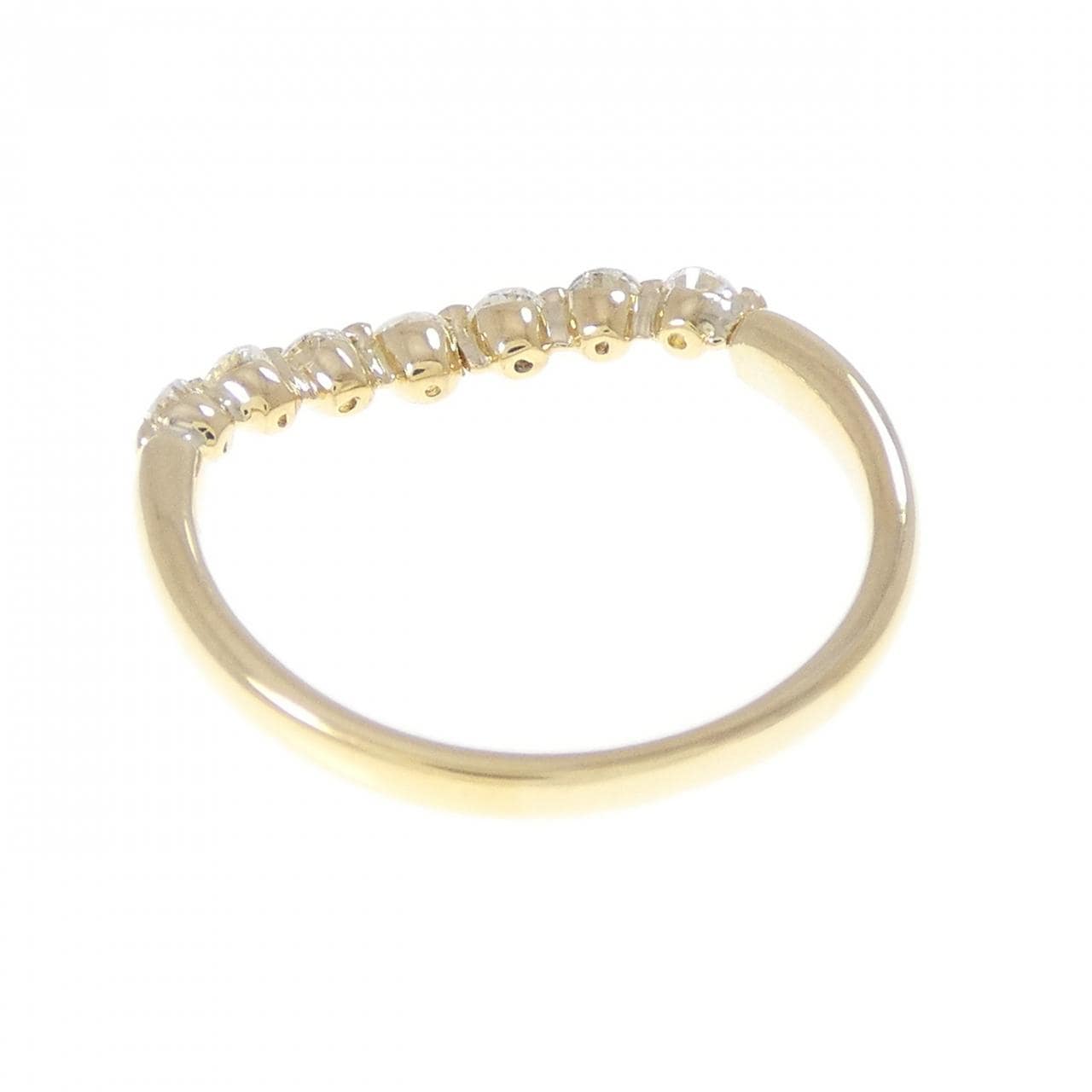 K18YG ダイヤモンド リング 0.3CT