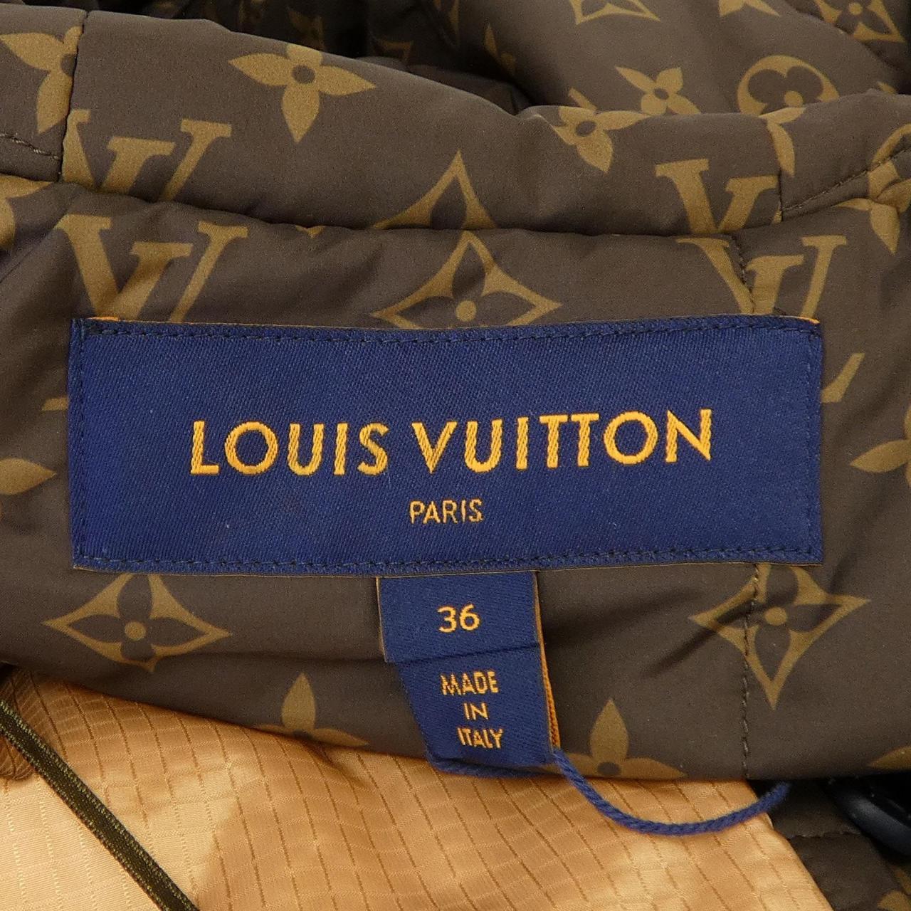 LOUIS VUITTON长款枕头Puffer裹身大衣 FNOW23E54