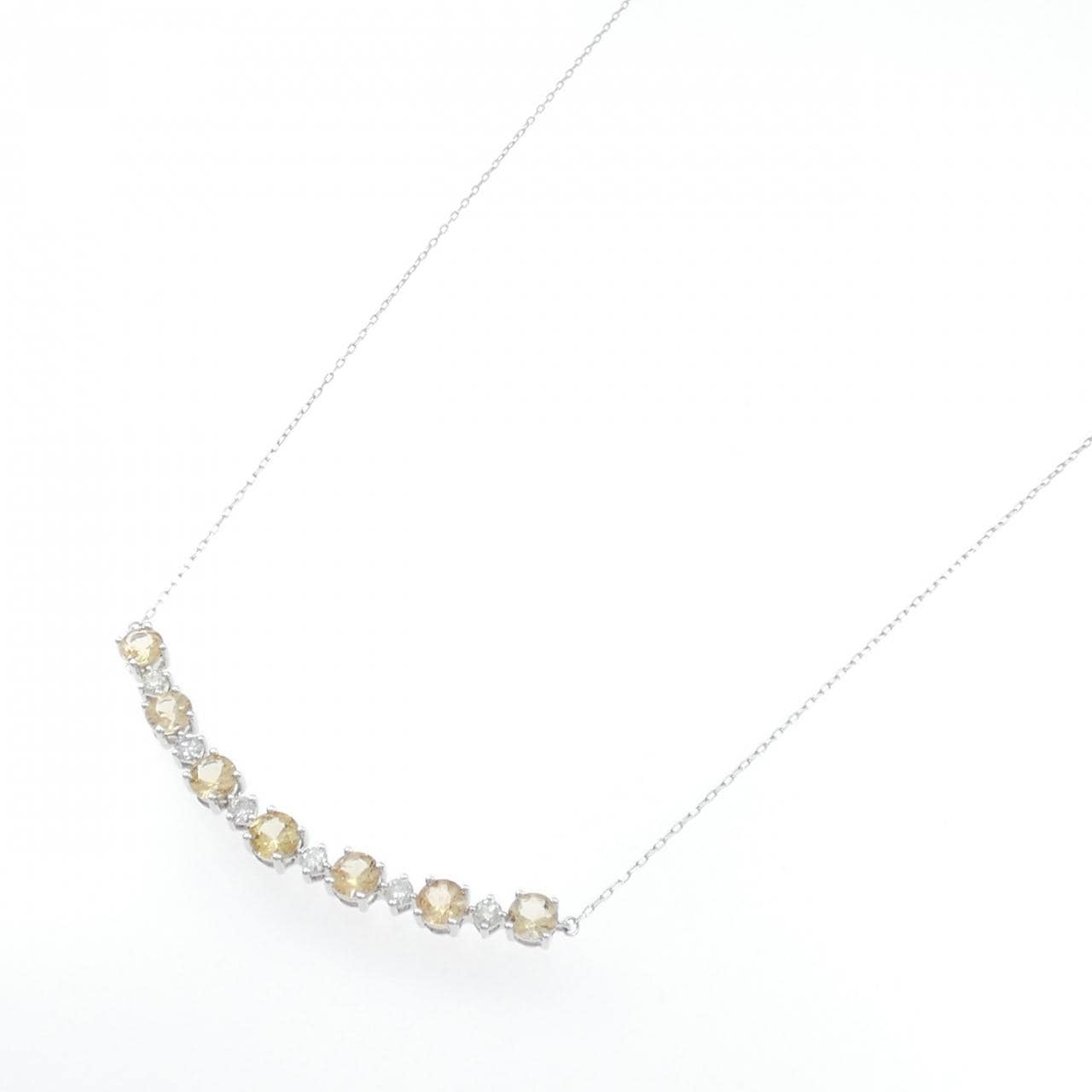 PT900/PT850 インペリアルトパーズ ネックレス 2.92CT