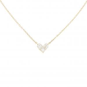 スタージュエリー ミステリアスハート ネックレス 0.28CT