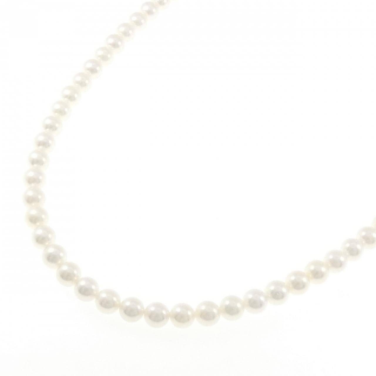 シルバークラスプ アコヤパール ネックレス 5.5-6mm