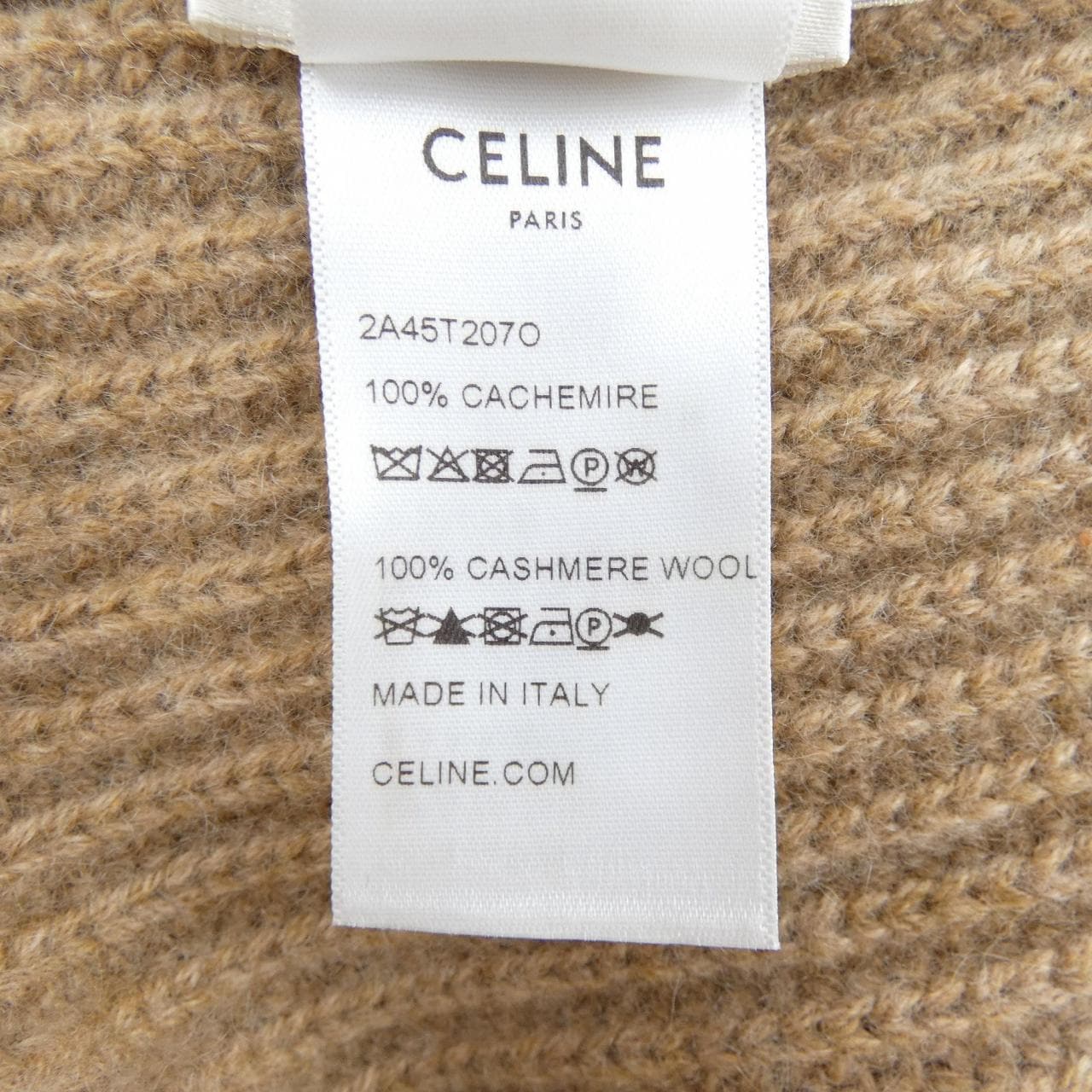 セリーヌ CELINE 2A45T207O ニットキャップ