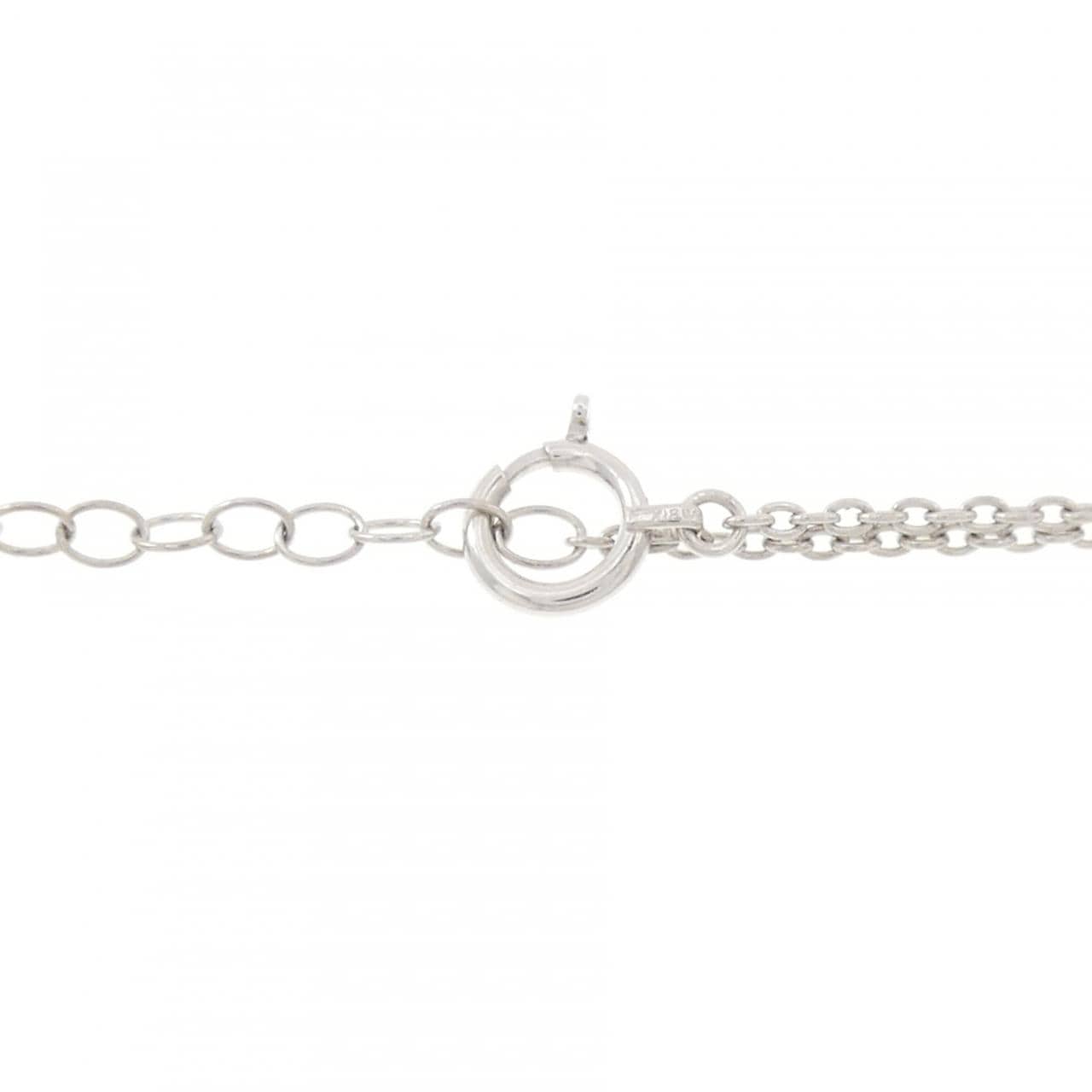 K18WG ダイヤモンド ブレスレット 0.30CT